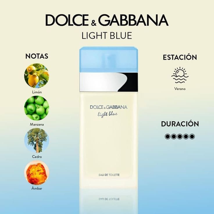 Perfume Light Blue Mujer 100ml - Imagen 2