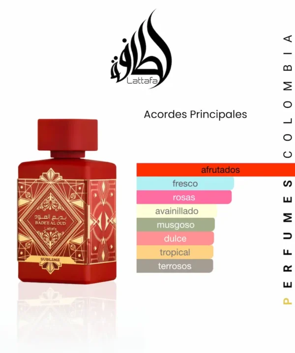 Perfume Badee Al Oud Sublime 100ml - Imagen 2