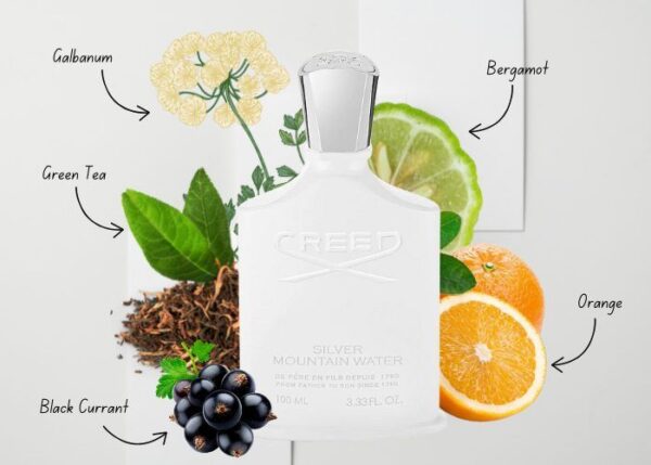Perfume Creed Silver Mountain Water Men - Imagen 2