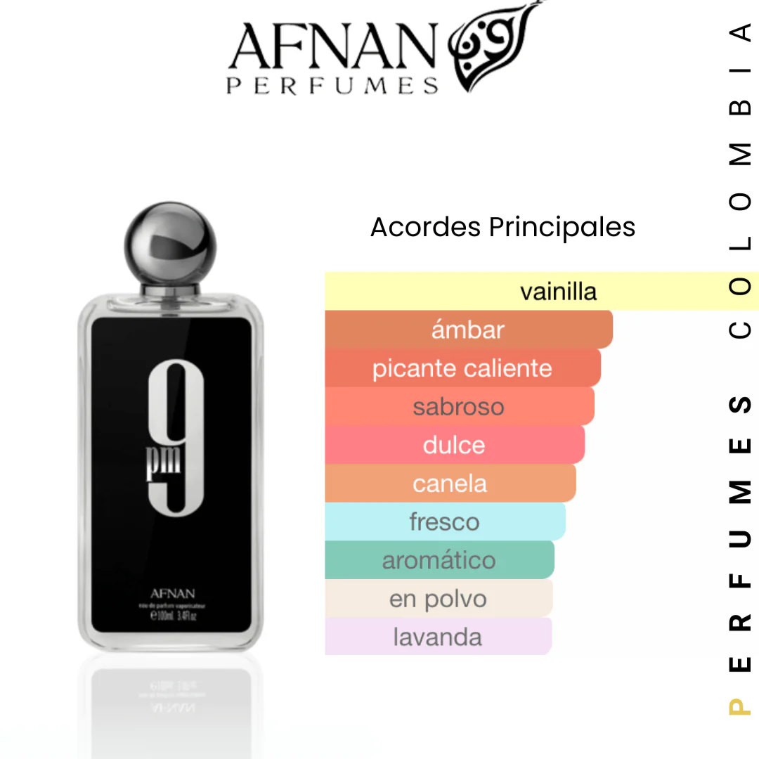 Perfume 9 PM de Afnan Hombre - Imagen 4
